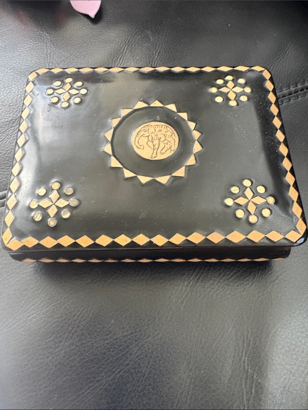 Vintage Handcrafted Indo- Persian Trinket Box